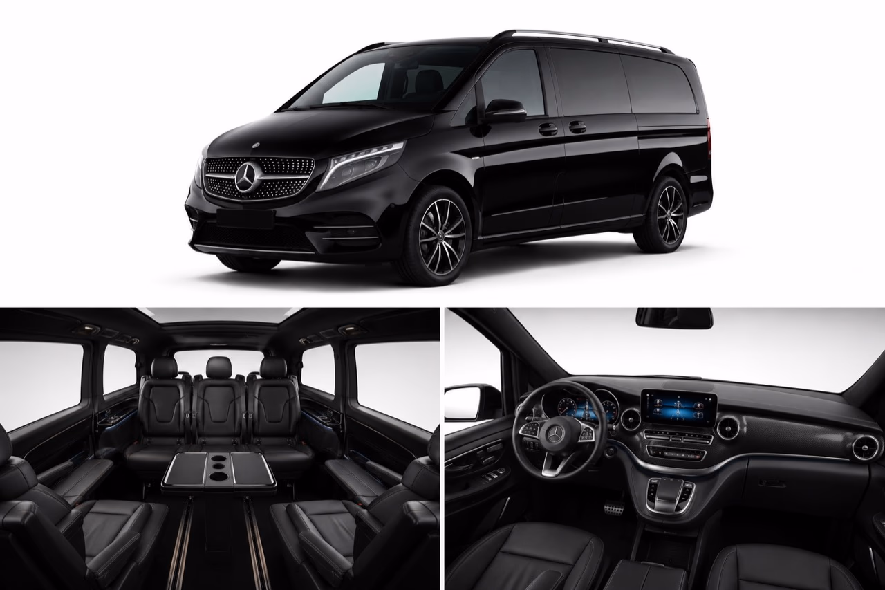 Van Mercedes Classe V chauffeur privé RF Driver Oise