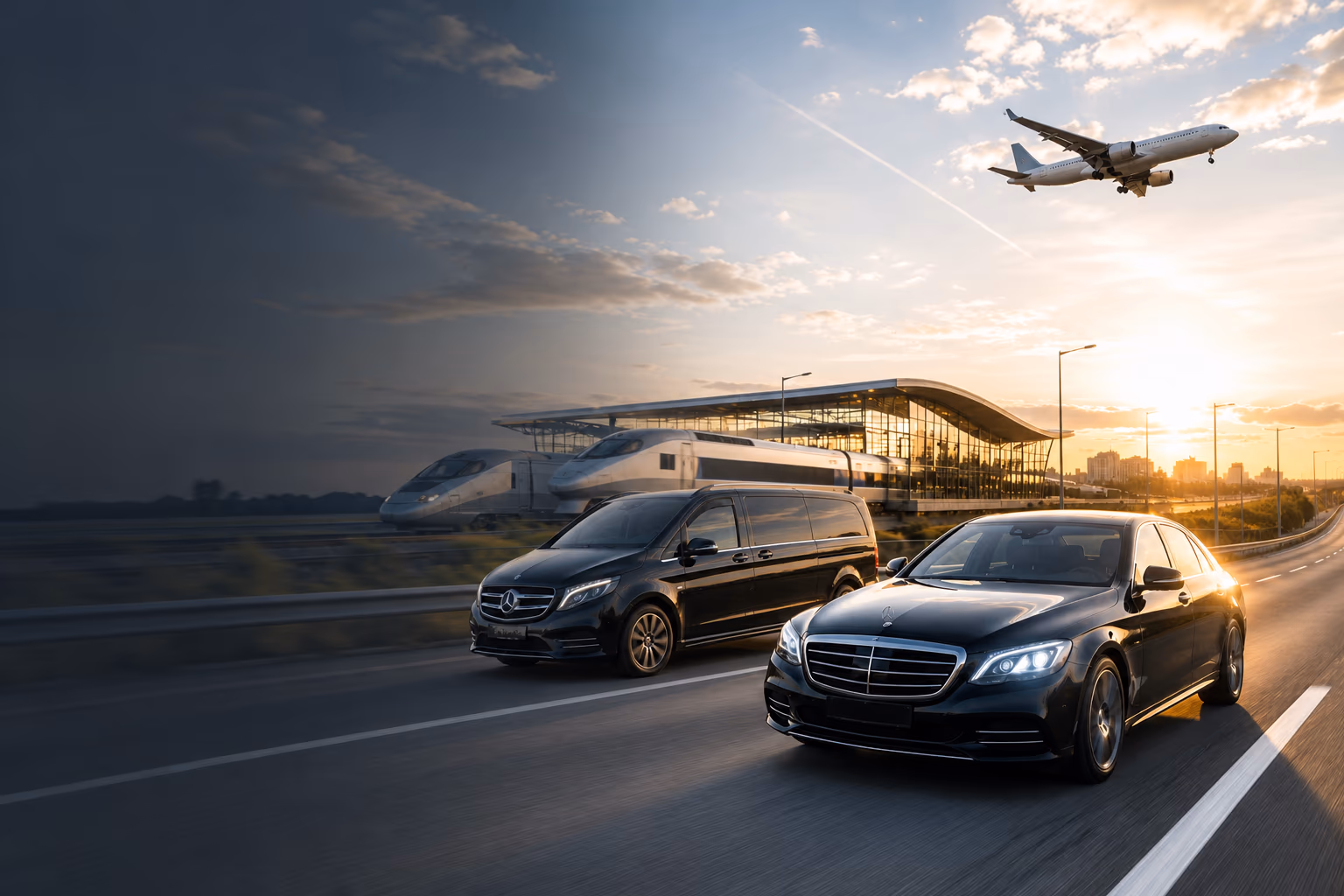 Mercedes chauffeur privé RF Driver dans l'Oise à Paris